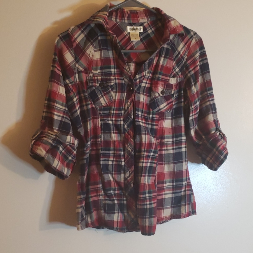 2 for $10     Plaid button down shirt